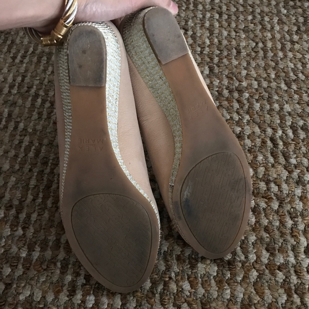 ⛔️SOLD - Alex Marie Wedge Heels sz 8.5M - Picture 7 of 8